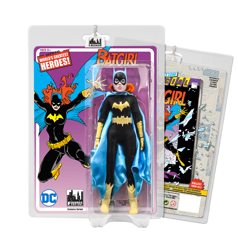 Batman Retro Action Figures Series: Batgirl [Black Outfit Variant]