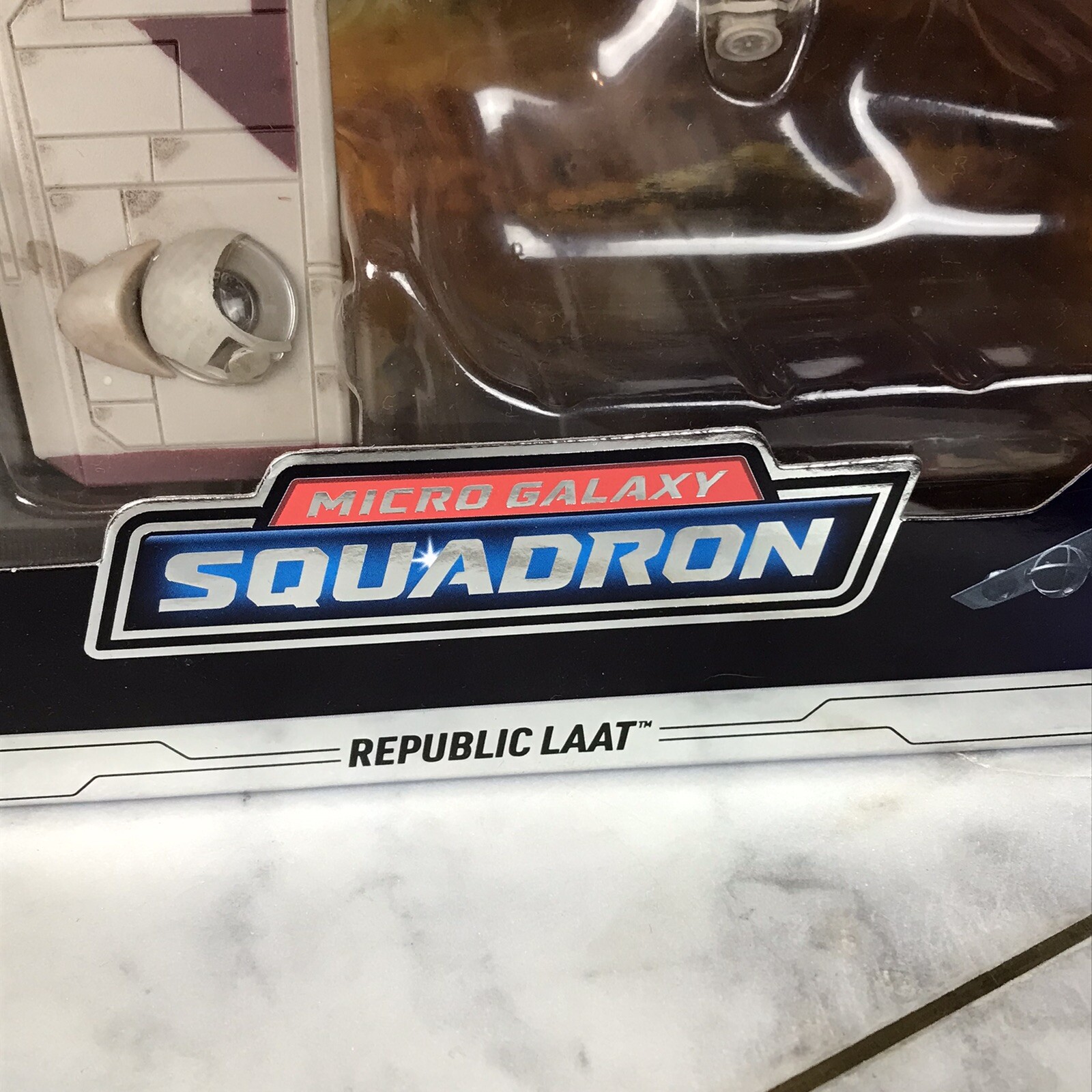 Star Wars Micro Galaxy Squadron Republic Laat Aircraft Series 2 Kids Toy Ages 8+