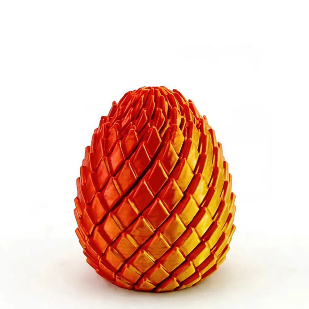 3D Printing Dragon Egg Stress Relief Model, Deformable Twist Egg, Creative Stres
