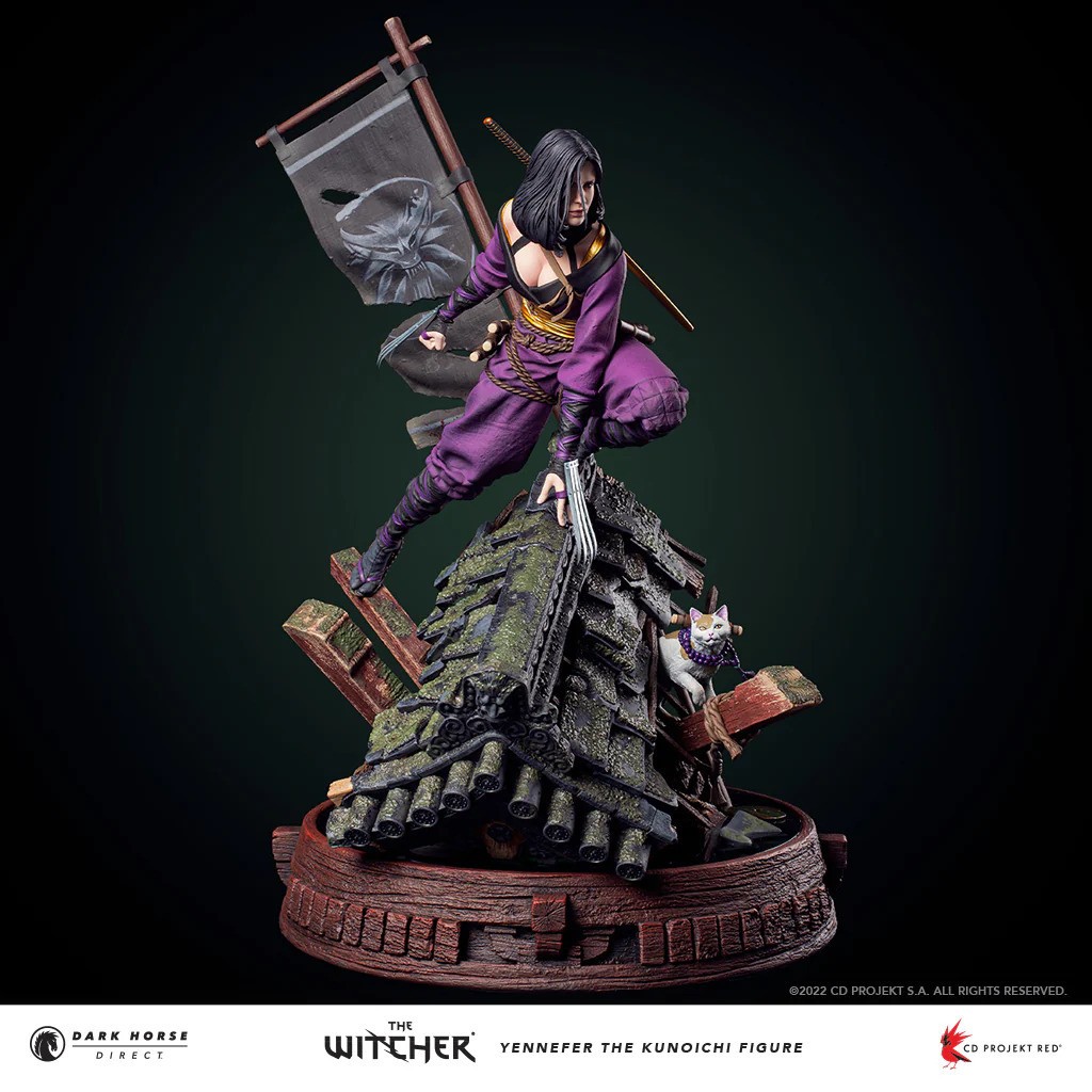 The Witcher 3 Yennefer the Kunoichi Figure Wild Hunt Dark Horse – 43cm/17 inches