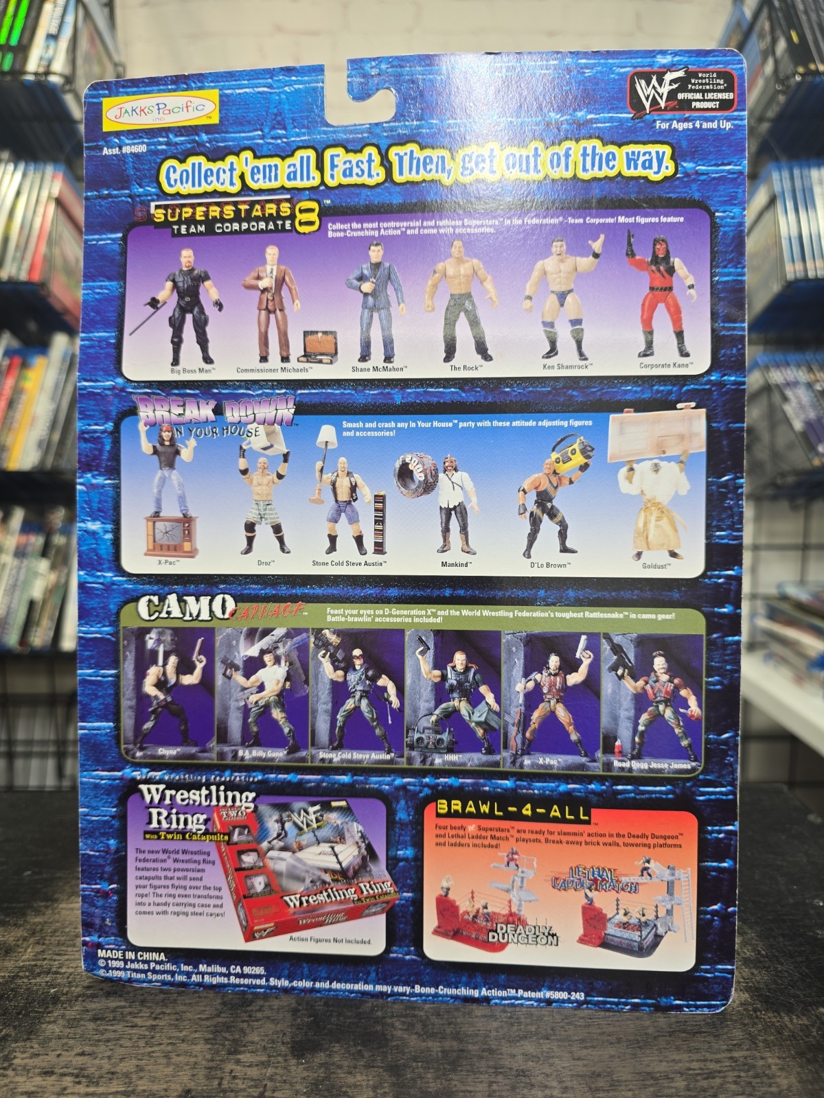 The Rock Action Figure ERROR ONLY 1 IN EXISTENCE Holy Grail Of Wrestling Figures