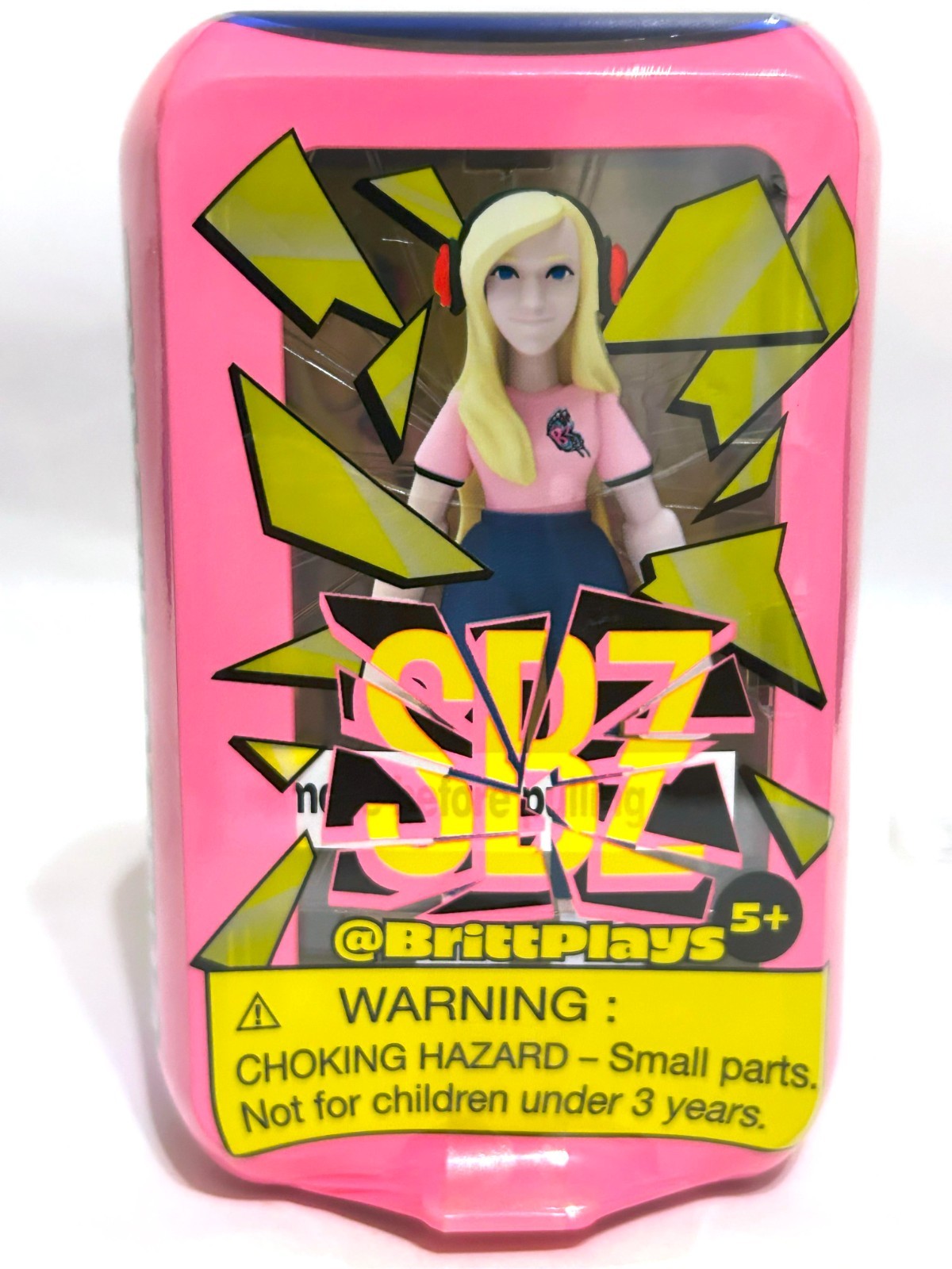 SBZ Screen Breakz BrittPlays Collectible Figurine New Sealed