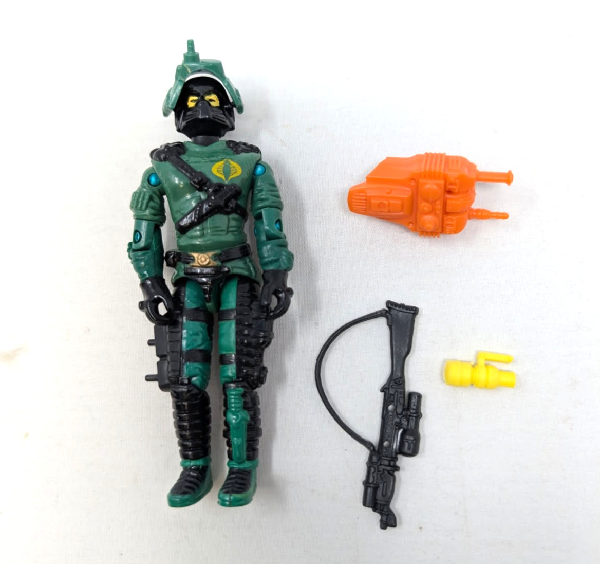 GI JOE ARAH India Funskool Night Viper variant Figure Complete