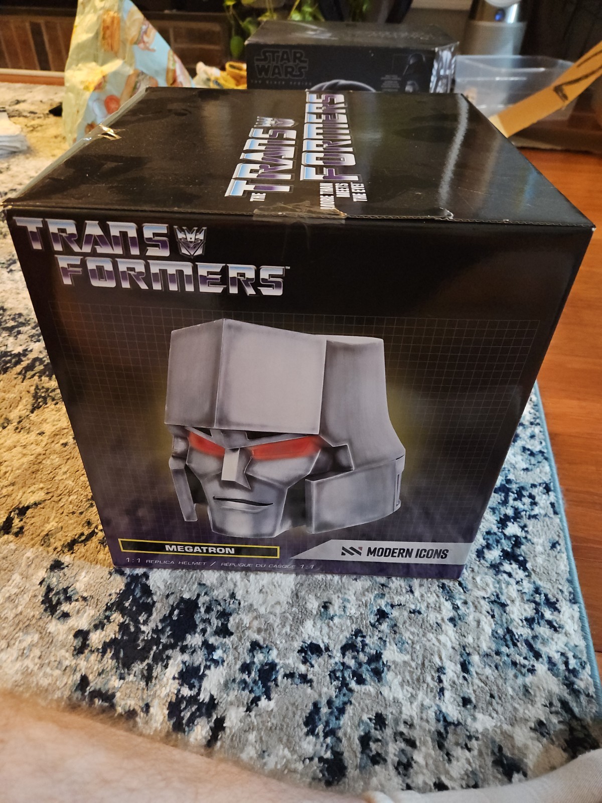 Modern Icons Transformers Gamestop Exclusive 1:1 Replica Megatron Helmet SEALED