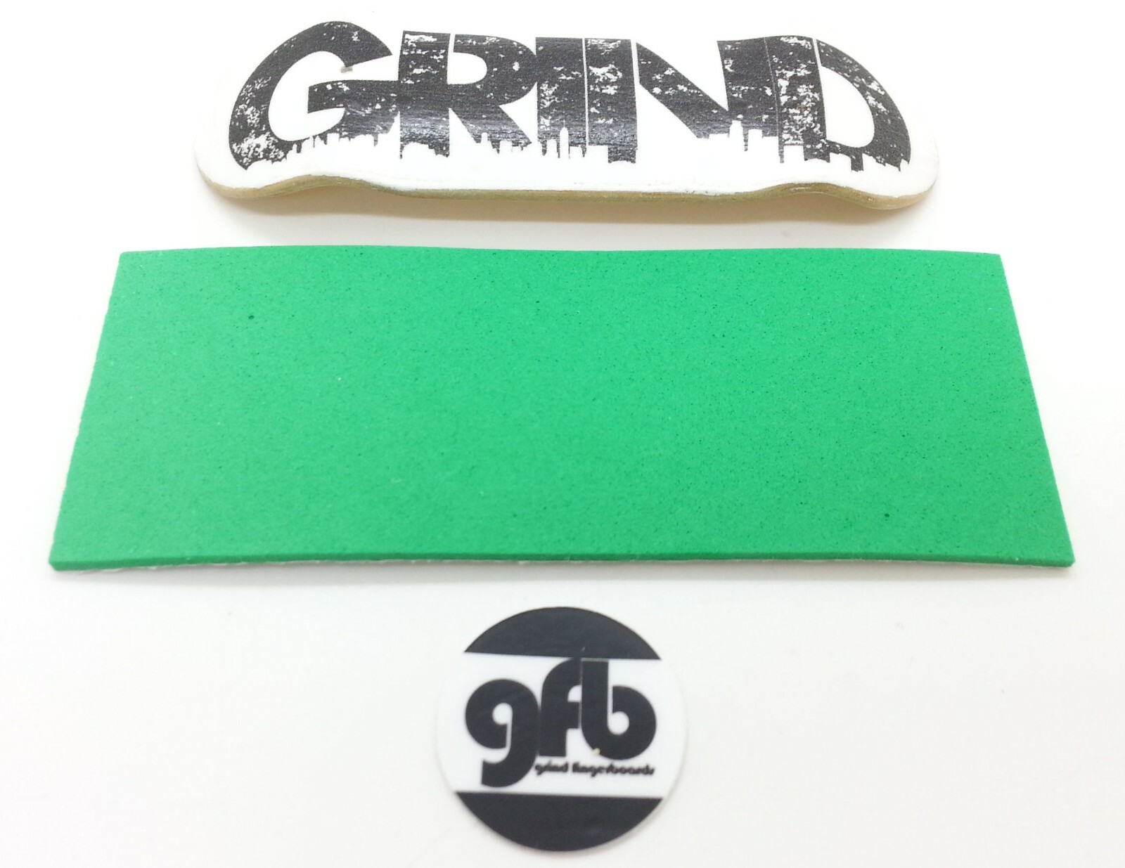 GRiND Fingerboards CLOVER GREEN SMOOTHIE Foam Tape 1pc Self Adhesive ~110x43mm