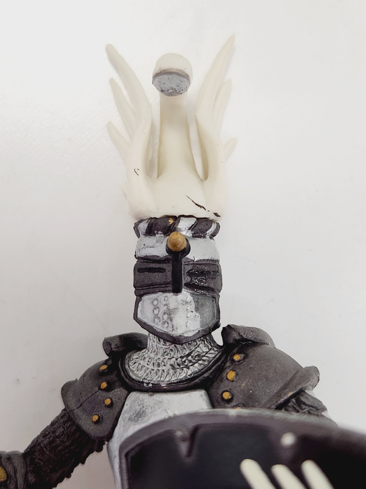 2007 Papo Swan Knight Medieval Castle Figure