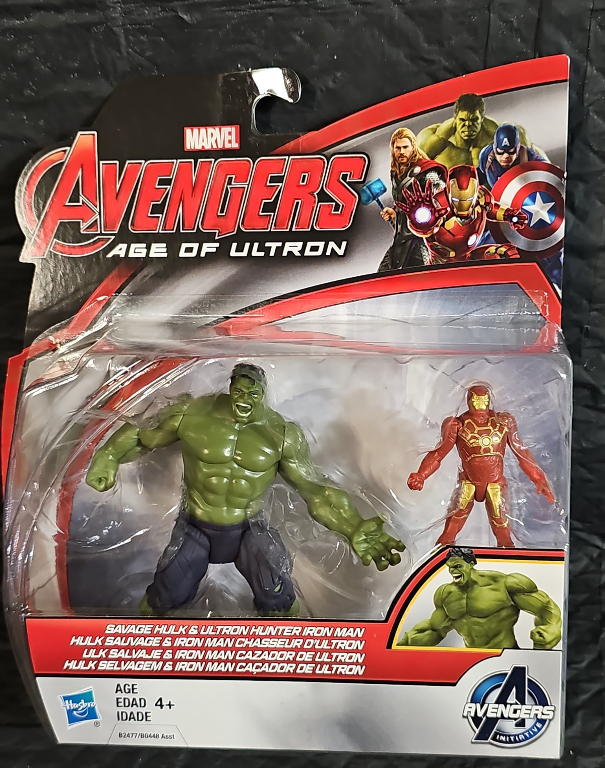 Marvel Avengers Age of Ultron Hulk Iron Man Action Figure Set New