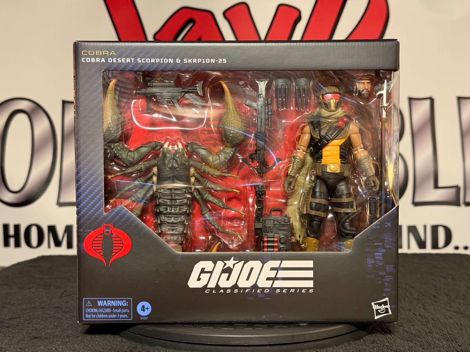 GI JOE CLASSIFIED 180 Cobra Desert Scorpion