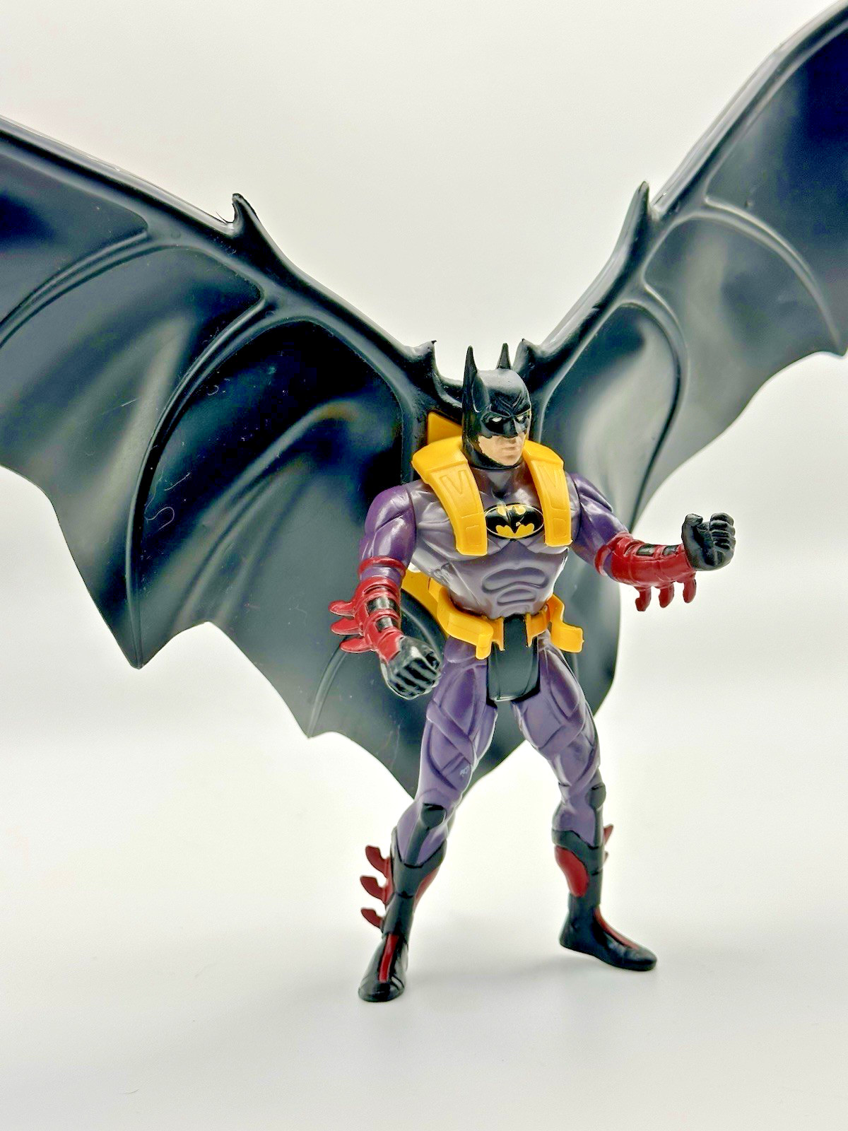 Vintage Kenner Batman Forever Attack Wing Action Figure 1995
