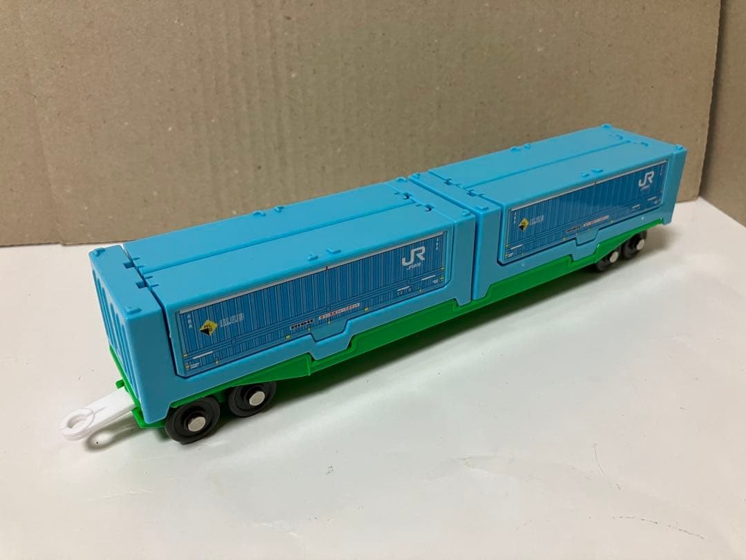 PLARAIL Long Container Train Cargo Cars Brand New Unused Toy Train Set