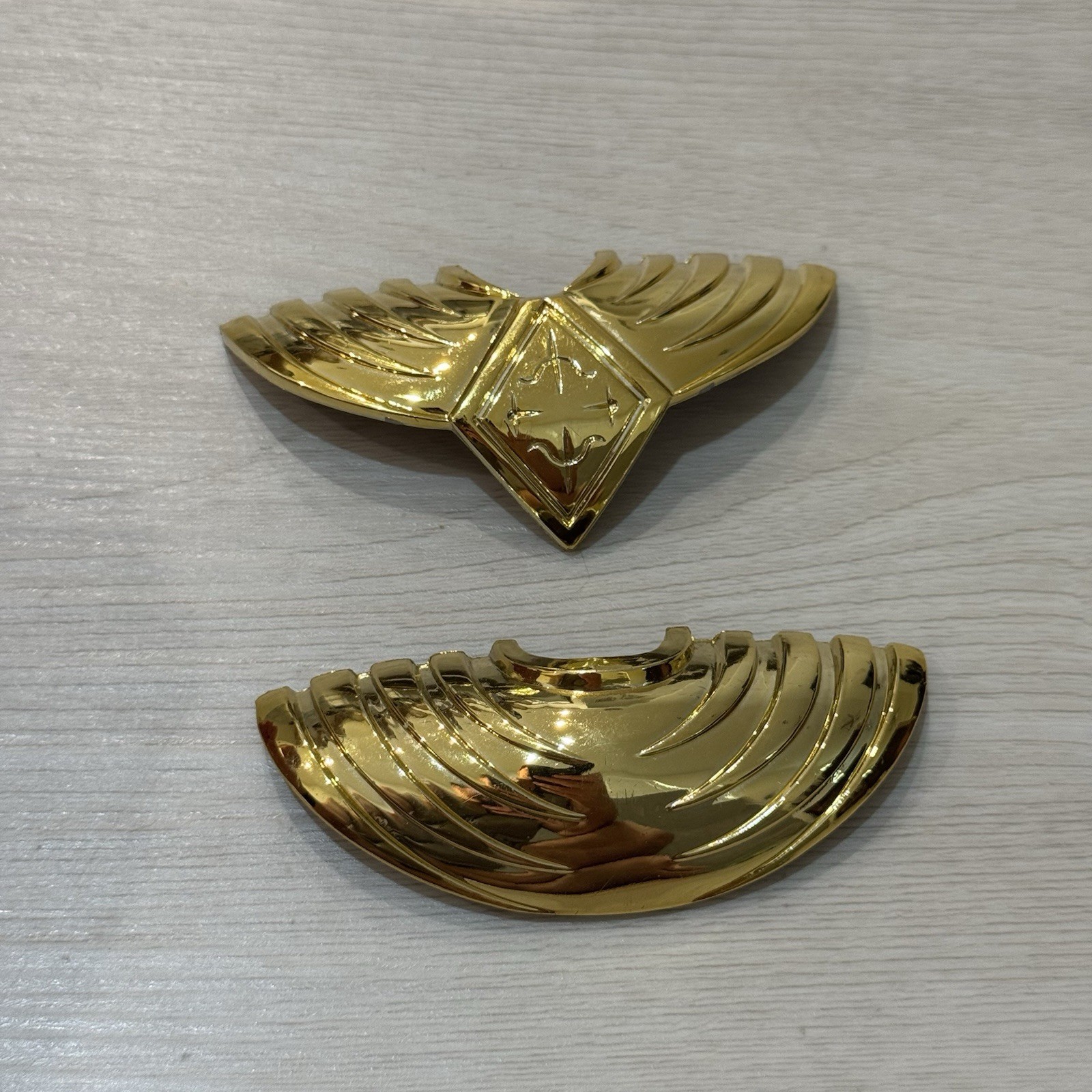 Vintage Power Rangers Green Ranger Chest Armor Gold Part MMPR Complete