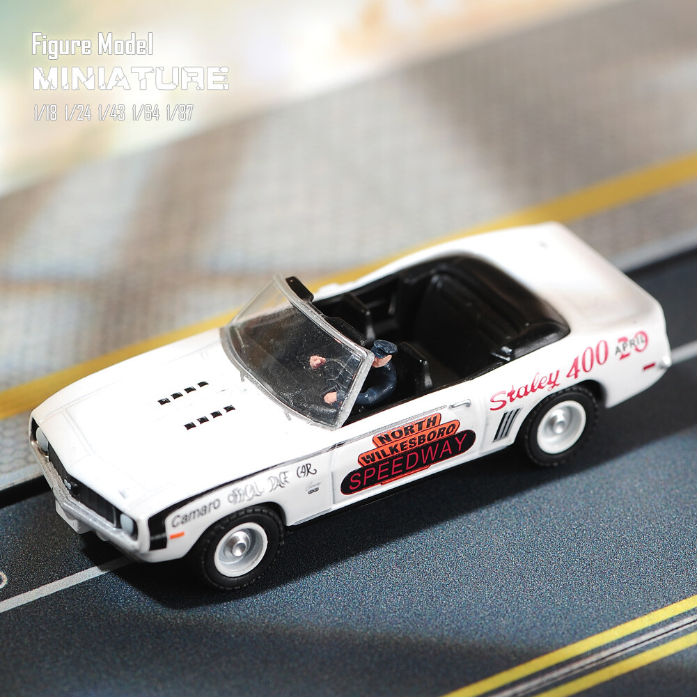 1/18 1/24 1/64 1/87 Miniatures Male Outfit Driver Policeman Scene Figure For Car