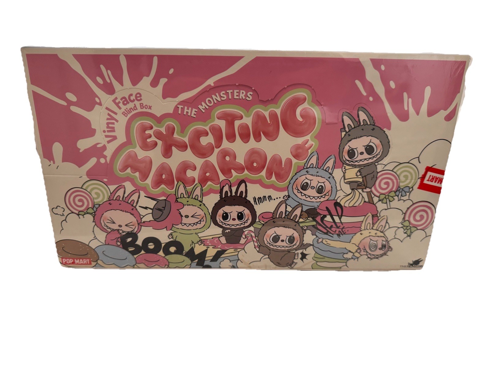 100% Authentic Pop Mart Labubu The Monsters Exciting Macaron Blind Box Set of 6