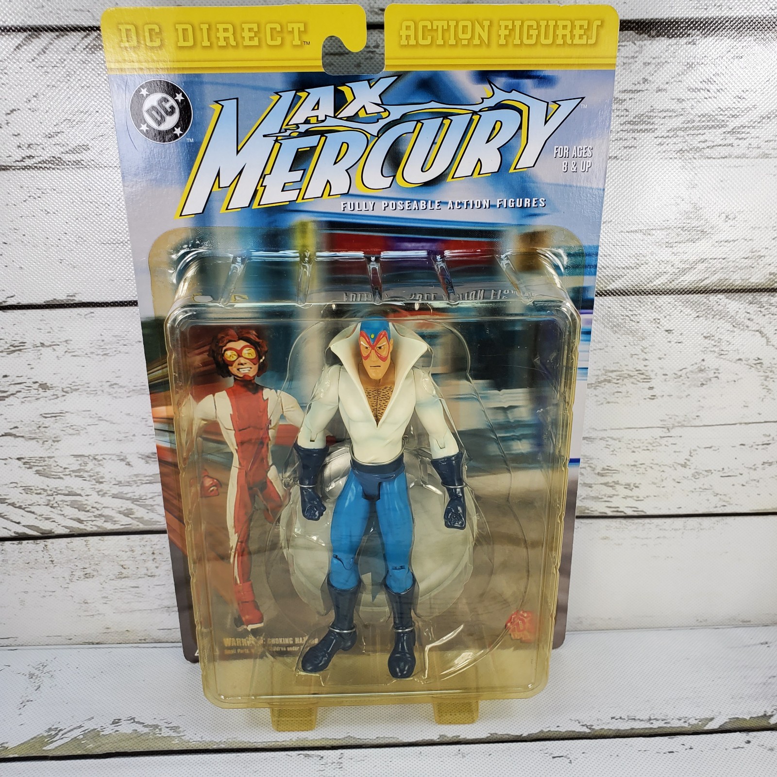 DC Direct Max Mercury 2000 6.5&Prime; Vintage Collectible Adjustable Action Figure