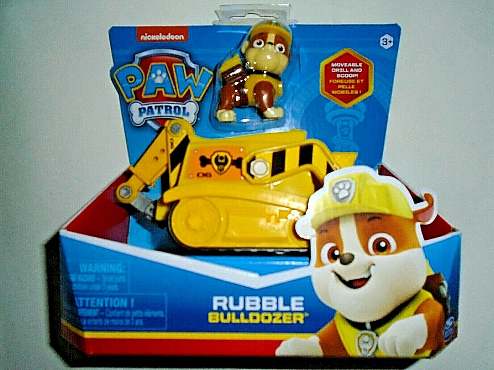 Nickelodeon Paw Patrol Rubble&rsquo;s Bulldozer « NEW »