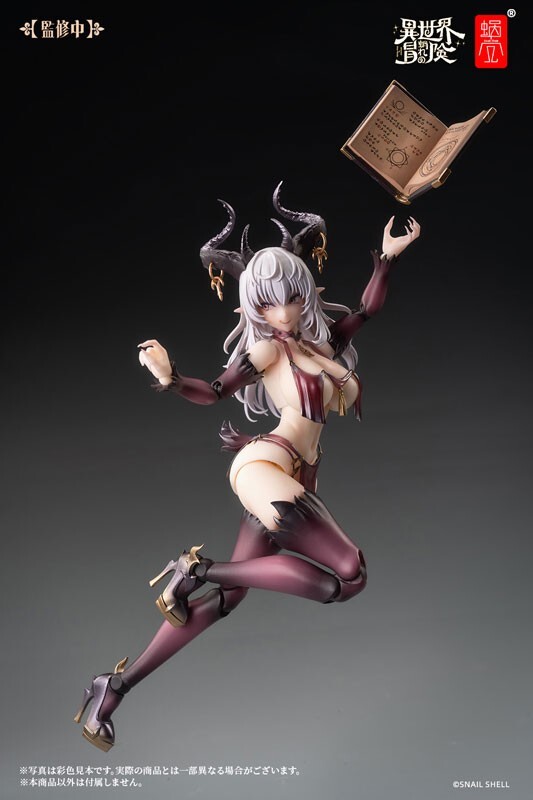 [BUNDLE] Snail Shell RPG-01 Succubus Lustia 1/12 Action Figure + FEET Parts Kit