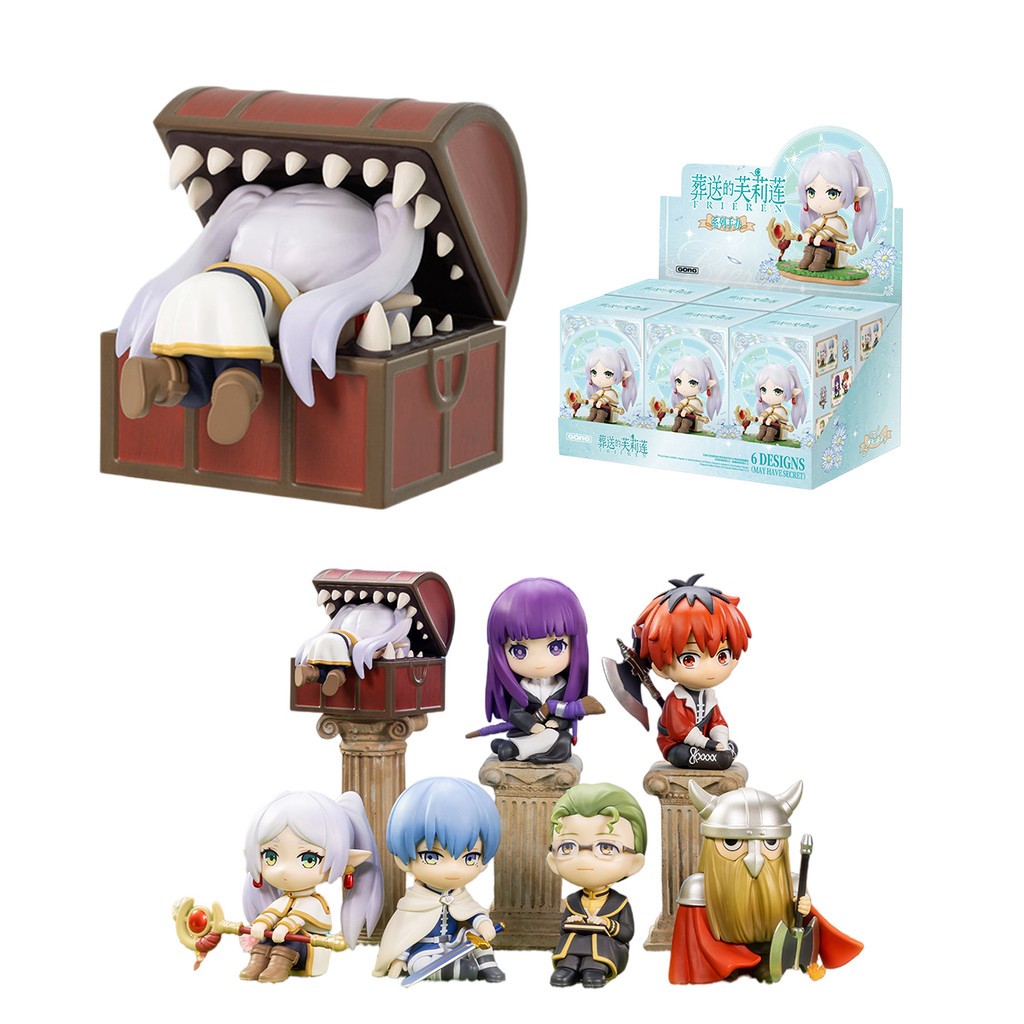 HIPLAY GONG Frieren Beyond Journey&rsquo;s End Anime Figure Blind Box Mystery Mini Toy