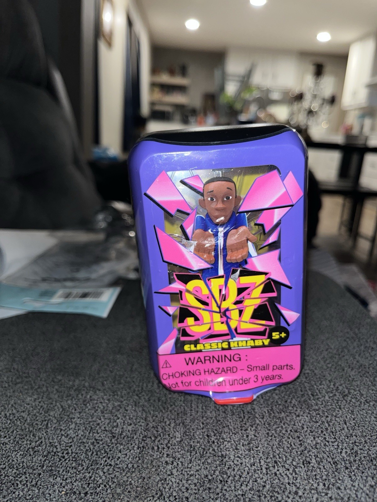Screen Breakz Classic Khaby Action Figure Boxed Purple 2023