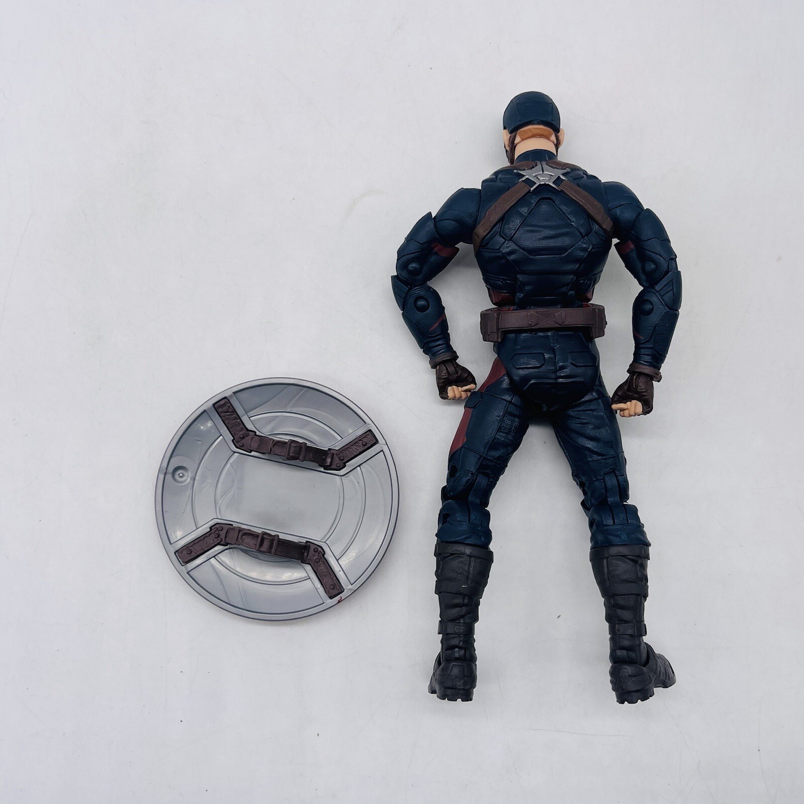Captain America From Marvel Legends Studios 10 Year Civil War 2 Pk 6&Prime; Loose MCU