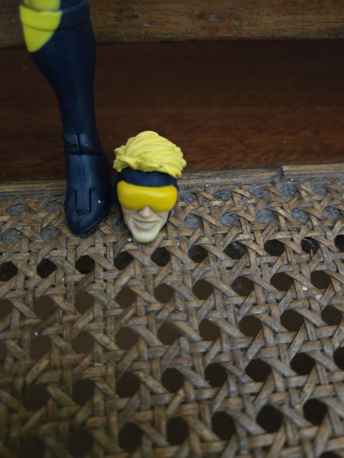 Mcfarlane Booster Gold 2 Pack Custom Headsculpt Figure