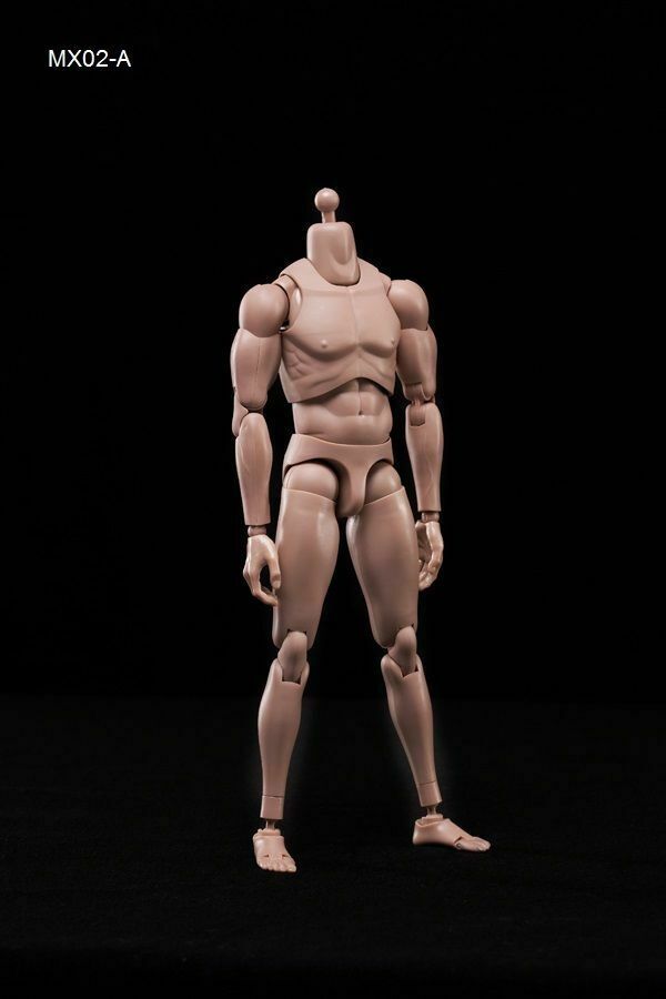 1/6 Male Body Action Figure Flexible MX02-A PVC High Quality