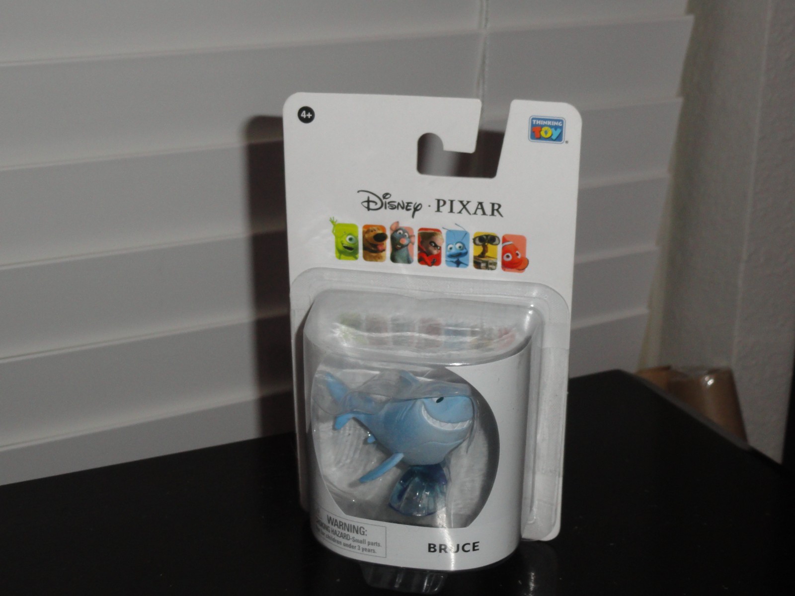 THINKWAY TOYS 2014 DISNEY PIXAR BRUCE 2&Prime; FIGURE (PACKAGE OPEN/RESEALED AT STORE)