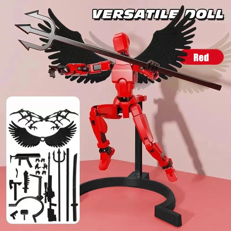 Dummy 13 Multi-Jointed Movable Shapeshift Robot 3D Printed Mannequin Action Figu
