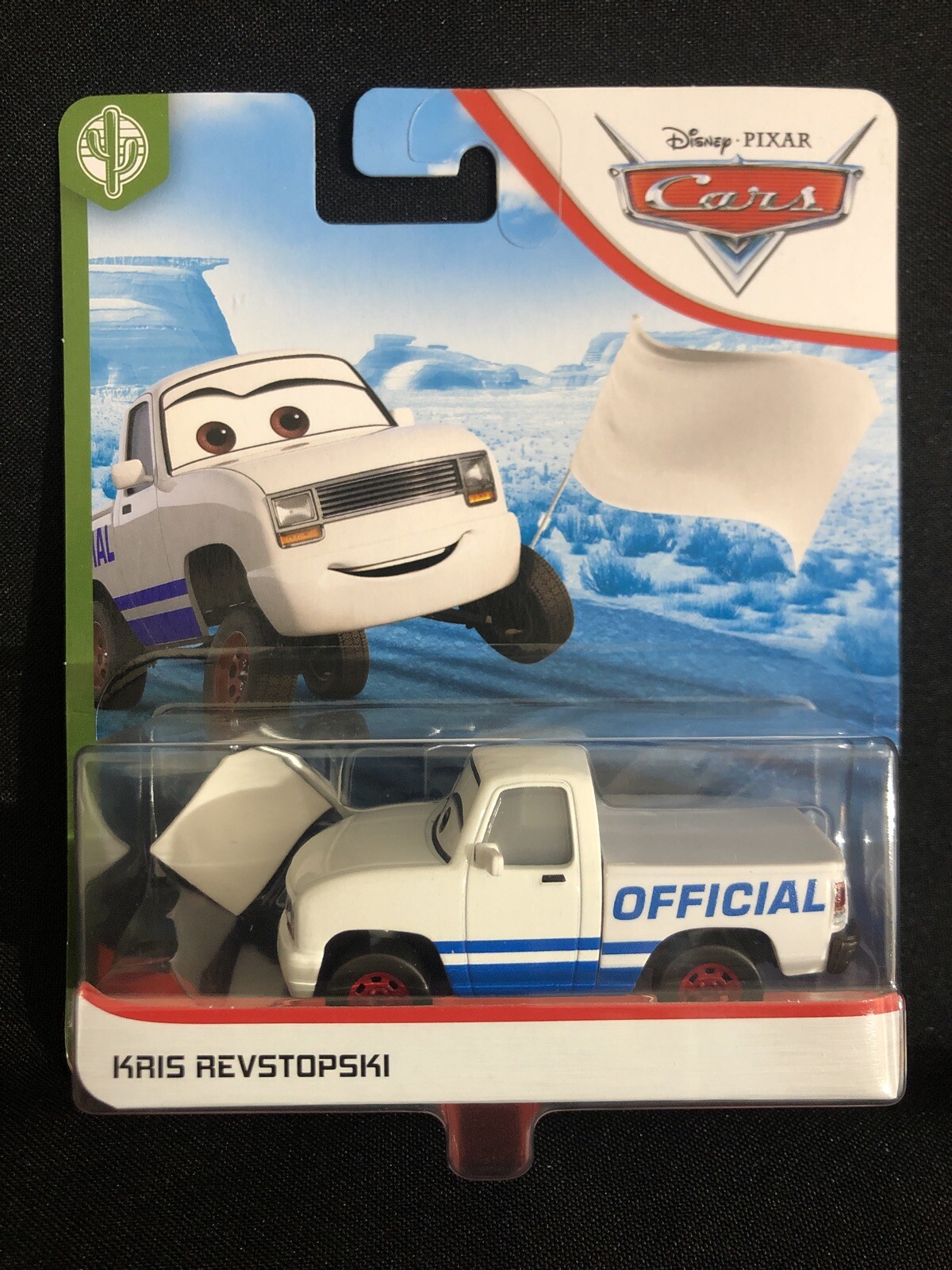 DISNEY PIXAR CARS KRIS REVSTOPSKI WHITE FLAG COPPER CANYON 2020 NIP