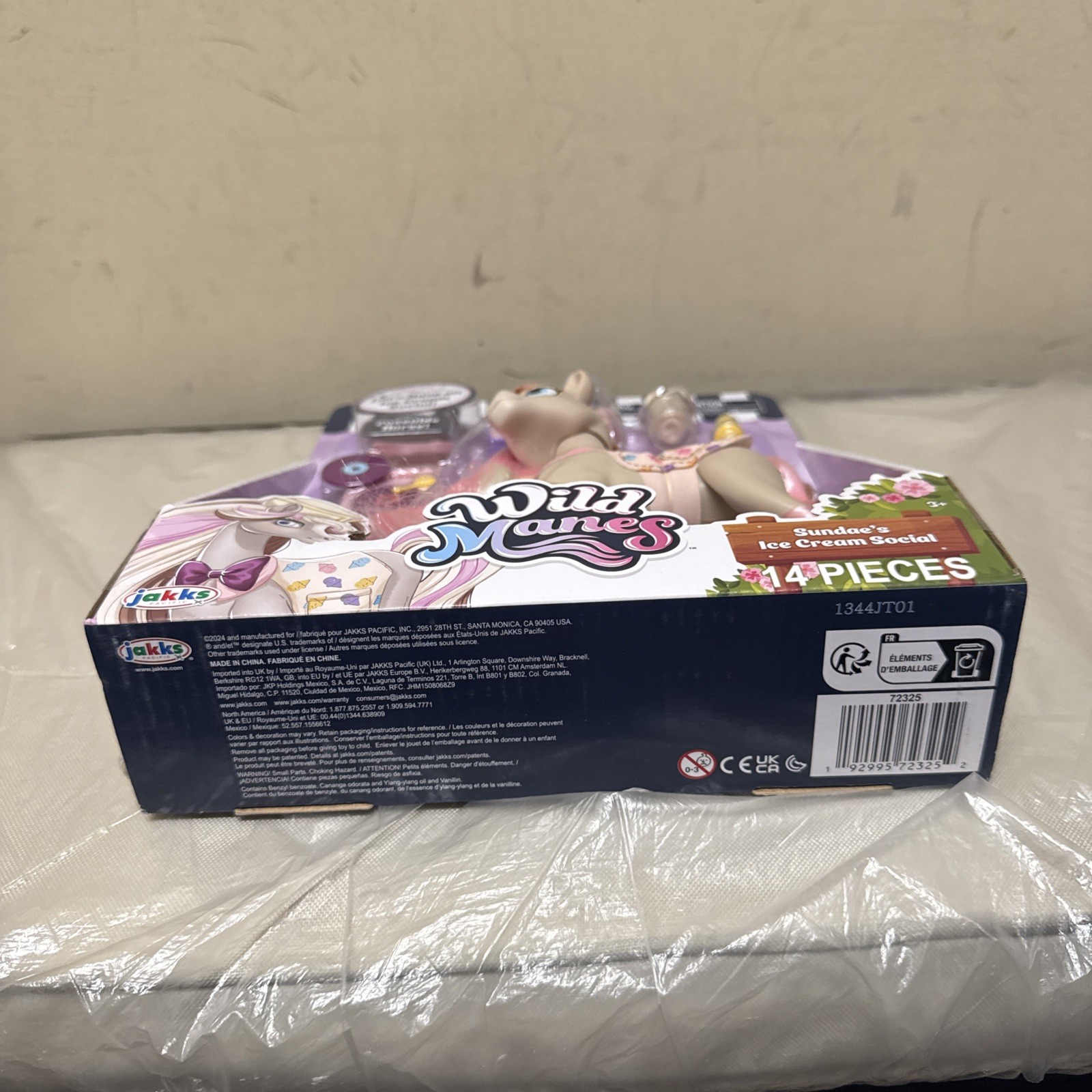 Wild Manes Sundae&rsquo;s Ice Cream Social Poseable Horse Pony Toy 14 Pieces – NIB