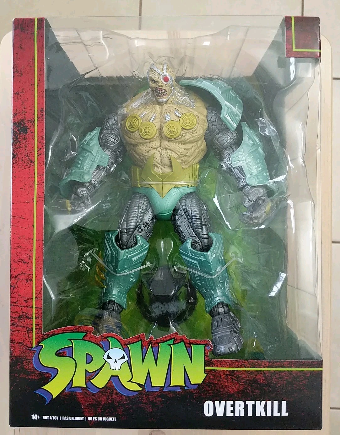 Spawn Overtkill 10&Prime; Megafig Action Figure by McFarlane Toys | NEW/READ