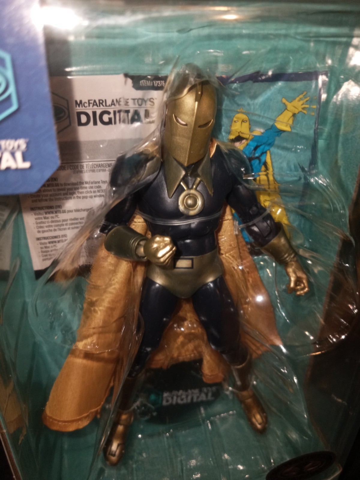 DC MCFARLANE PLATINUM SILVER AGE DOCTOR FATE BRONZE AGE RED TORNADO SET LOT