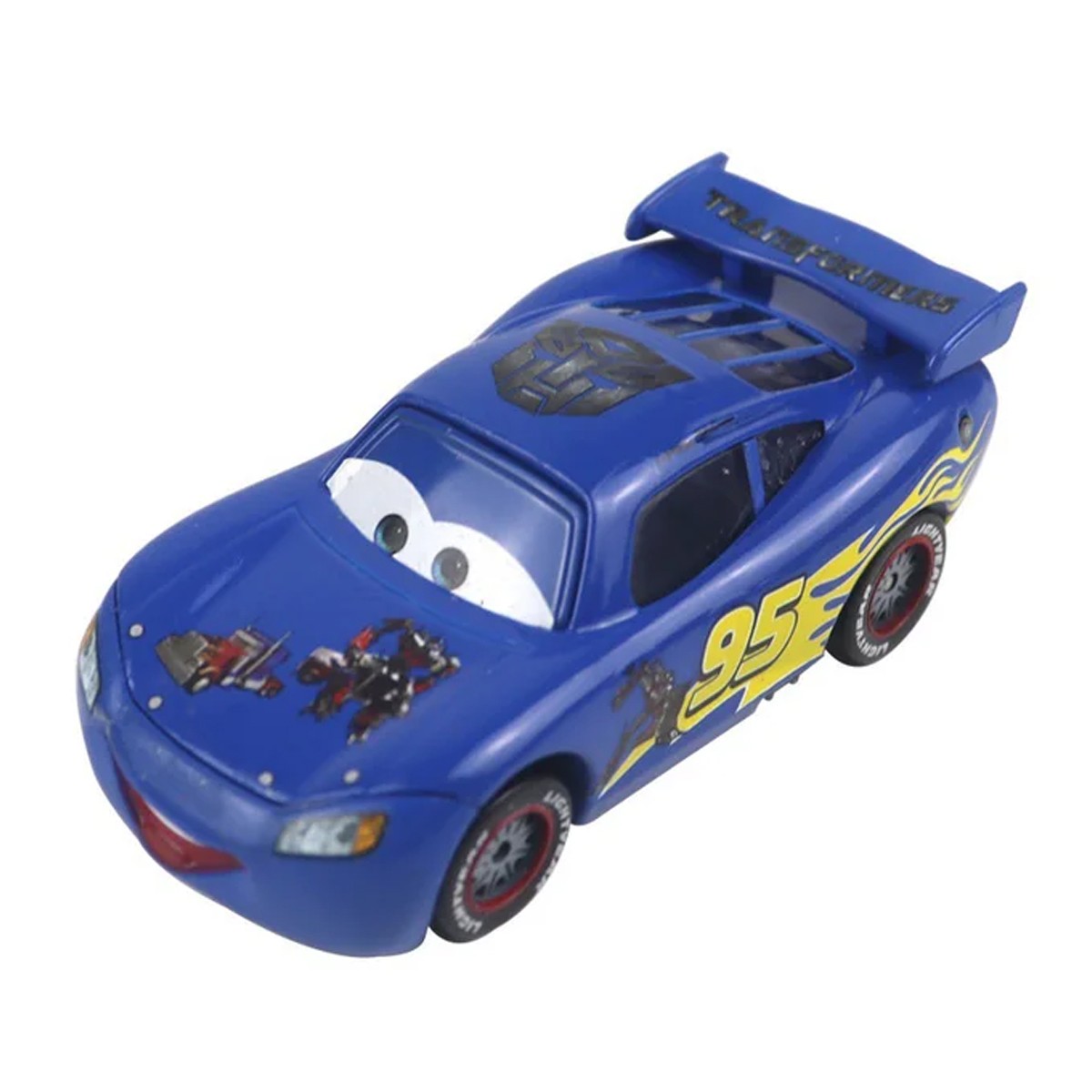 Disney Pixar Car Transformers Optimus NO.95 Lightning McQueen Diecast Model Gift