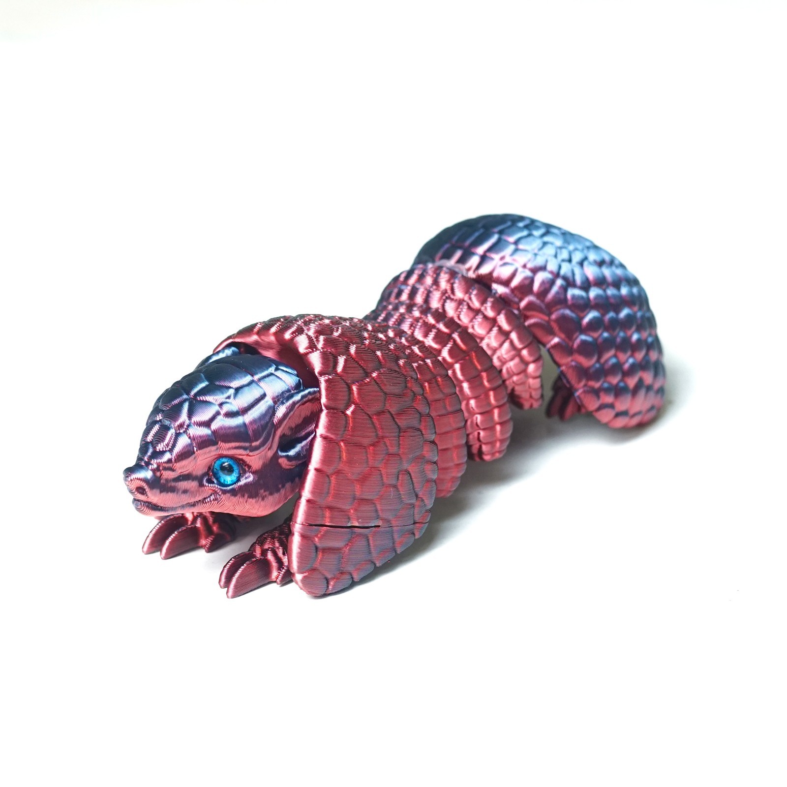 3D Printed Armadillo Model,Articulated Animals Figure,Fidget Toys Home Decor