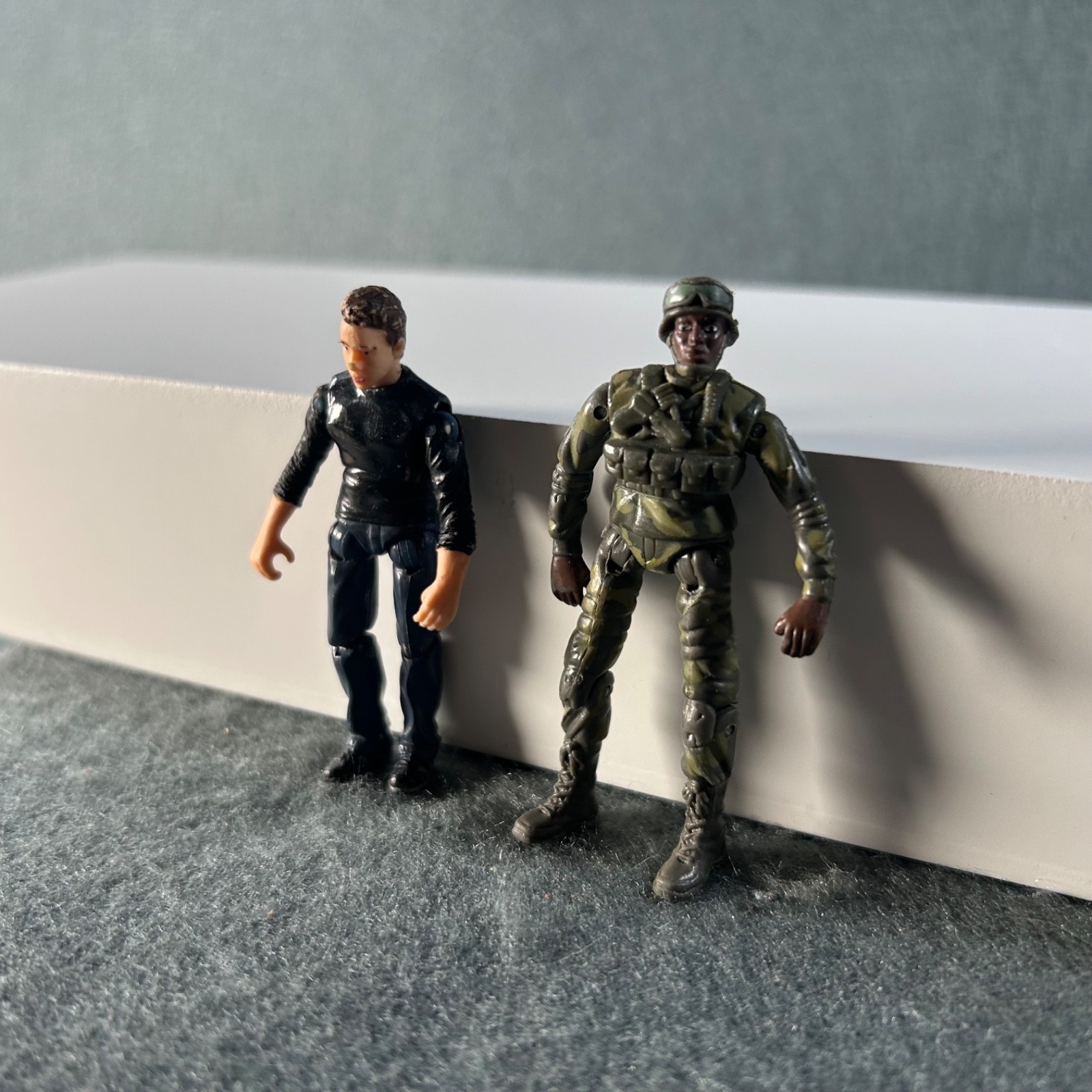 Transformers Sam Witwicky & Tech Sergeant Epps 2.25 Inch Mini Figure Lot Hasbro