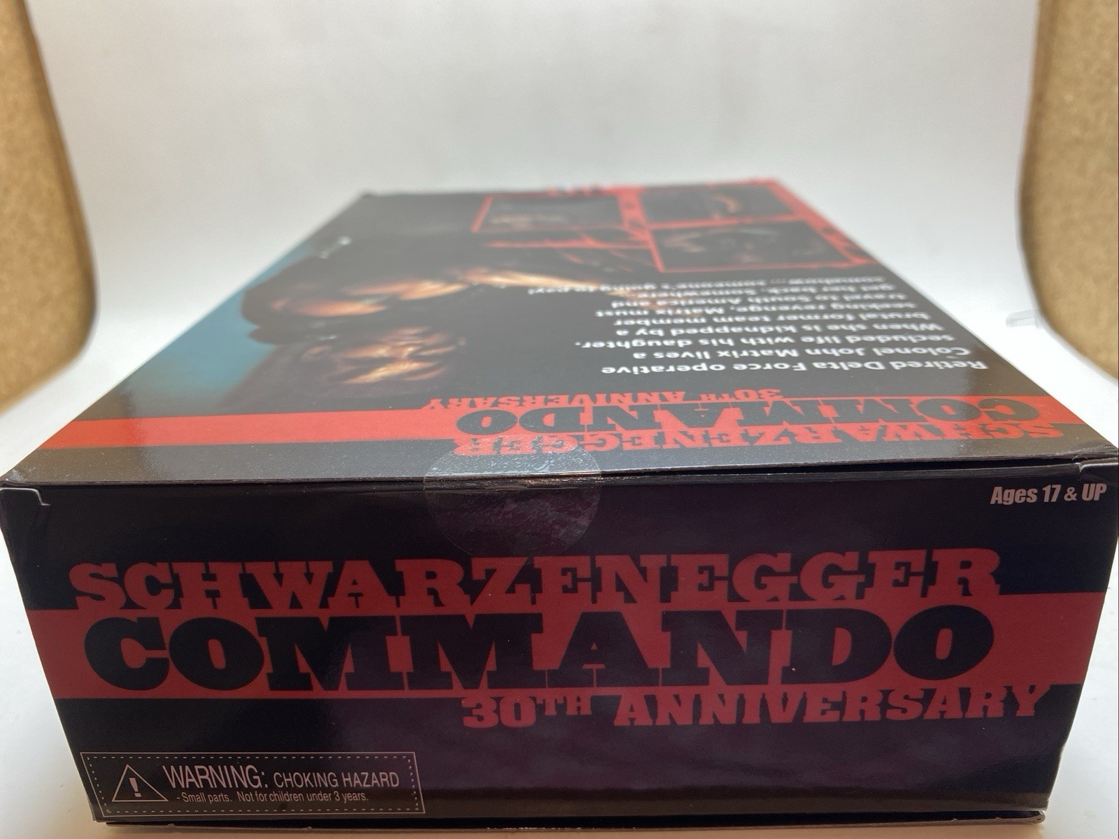 Neca Arnold Schwarzenegger Commando Matrix Ultimate Action Figure 7” 30th Ann