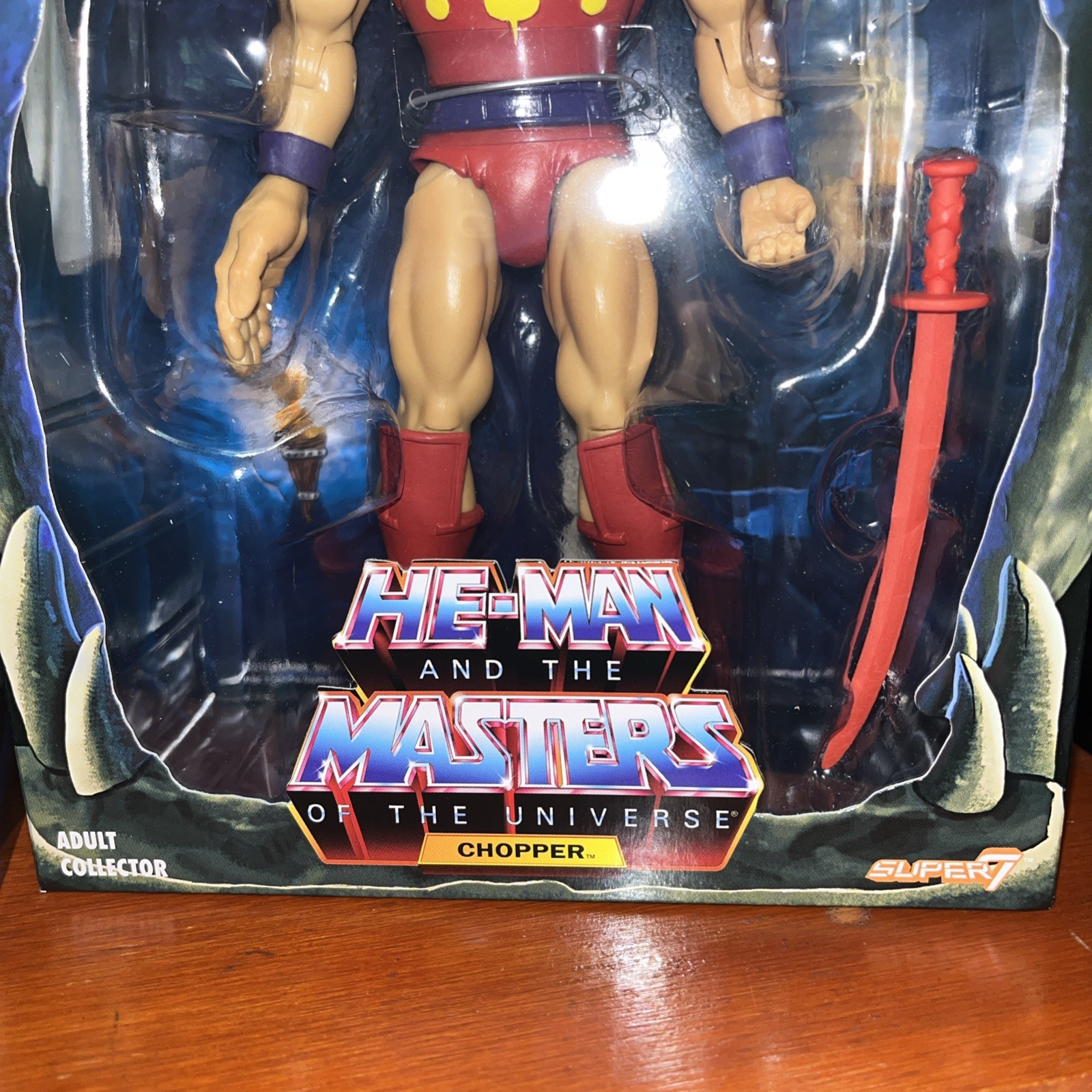 Super7 Power-Con 2018 Exclusive Masters of the Universe Chopper Filmation Jitsu
