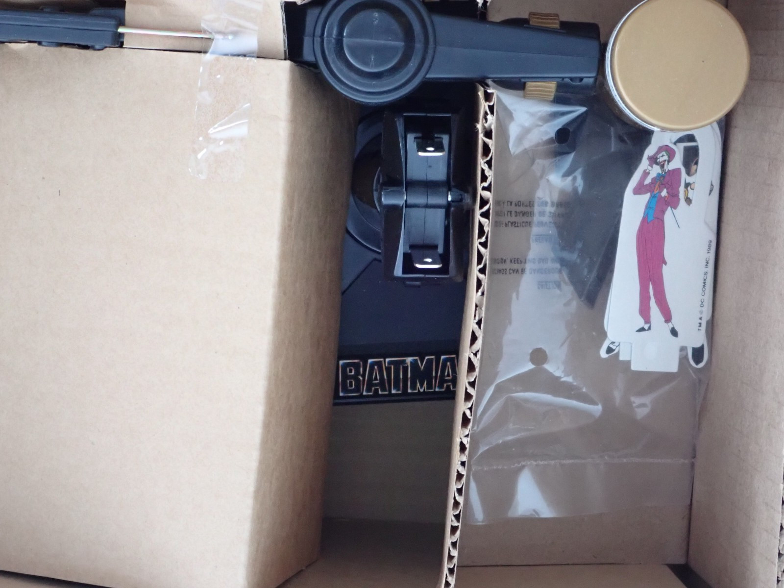 BATMAN BATWING REMOTE CONTROL BLUE BOX 1989 VERTIBIRD