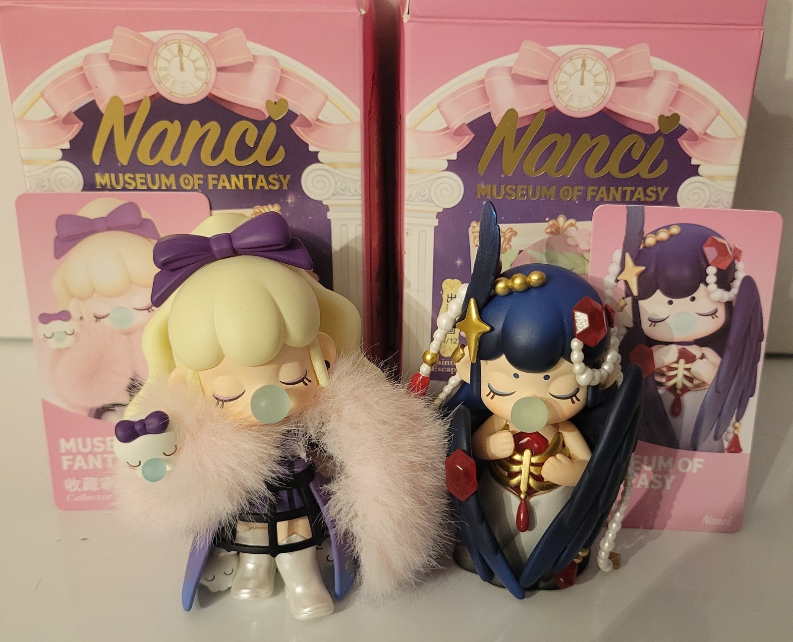 Robotime Nanci Museum of Fantasy 2 Action Figures Doll Toys Raven & Collector