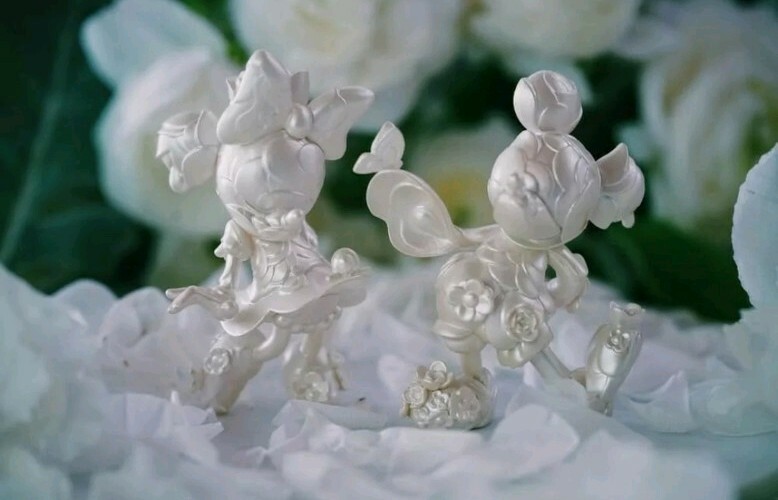 Disney D23 EXPO 2019 Exclusive GD SMILE Co Mickey Minnie Figures 4&Prime; JAMES JEAN