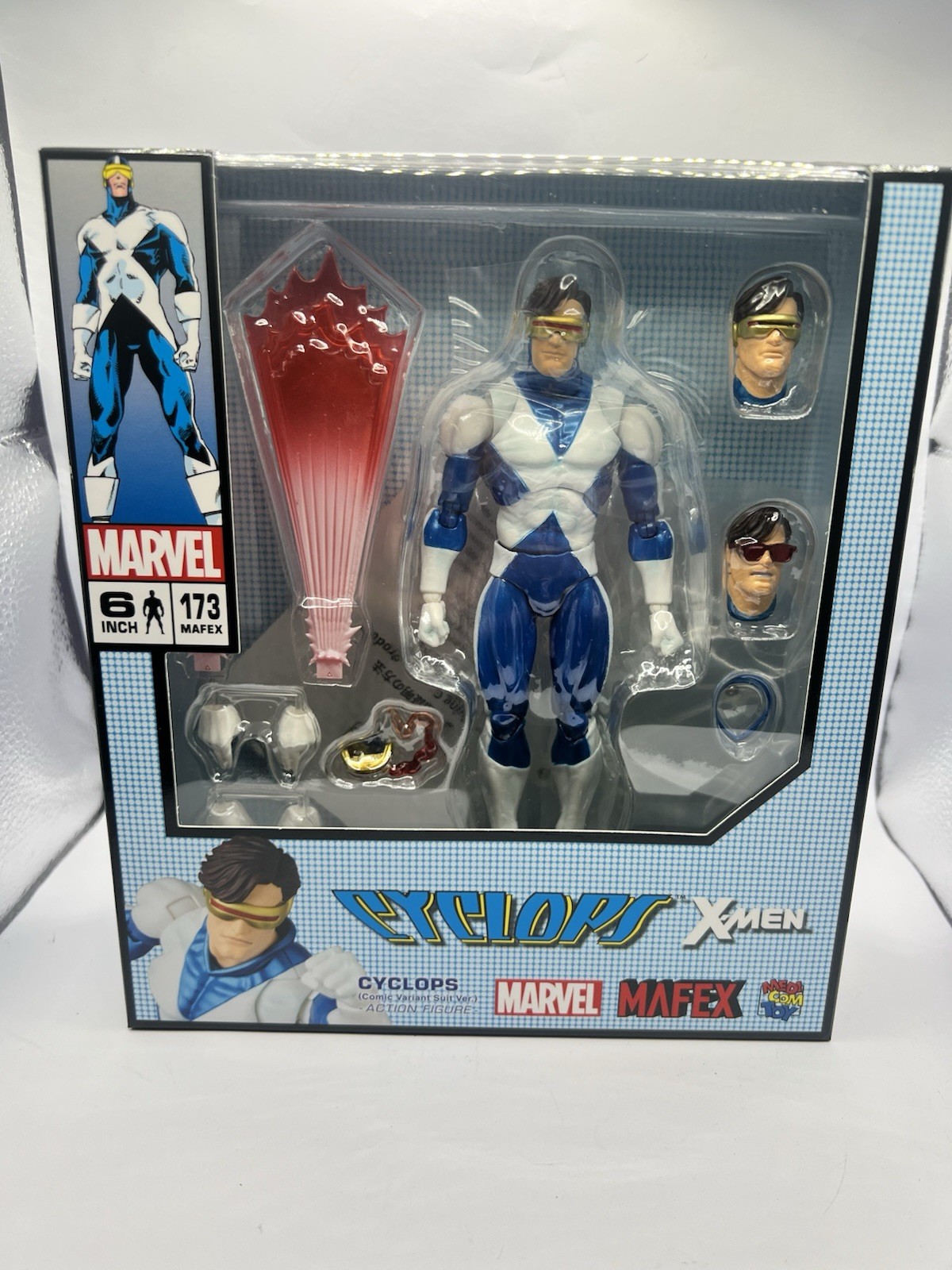 MAFEX No.173 Cyclops Comic Variant Suit (US SELLER)