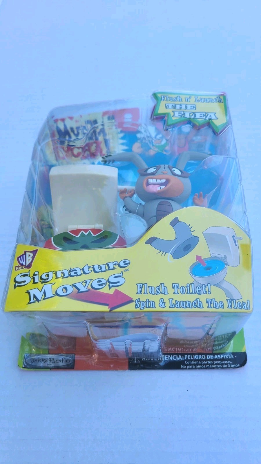 Mucha Lucha Cartoon Network Sealed Figure 2004 Jakks / Rare DUO Pack The Flea