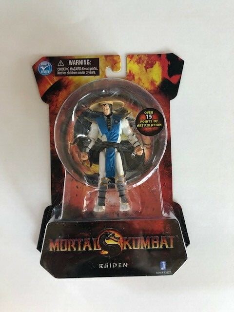 Mortal Kombat Raiden Action Figure New Jazwares Factory Sealed OOP