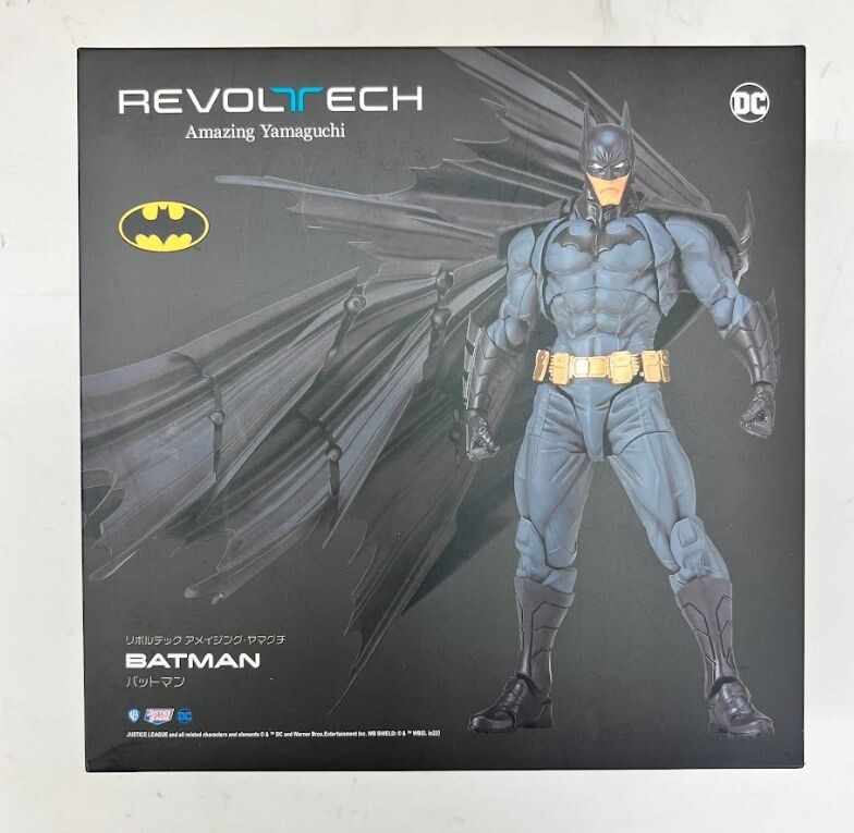 REVOLTECH AMAZING YAMAGUCHI No.009 BATMAN Action Figure 170mm KAIYODO Japan