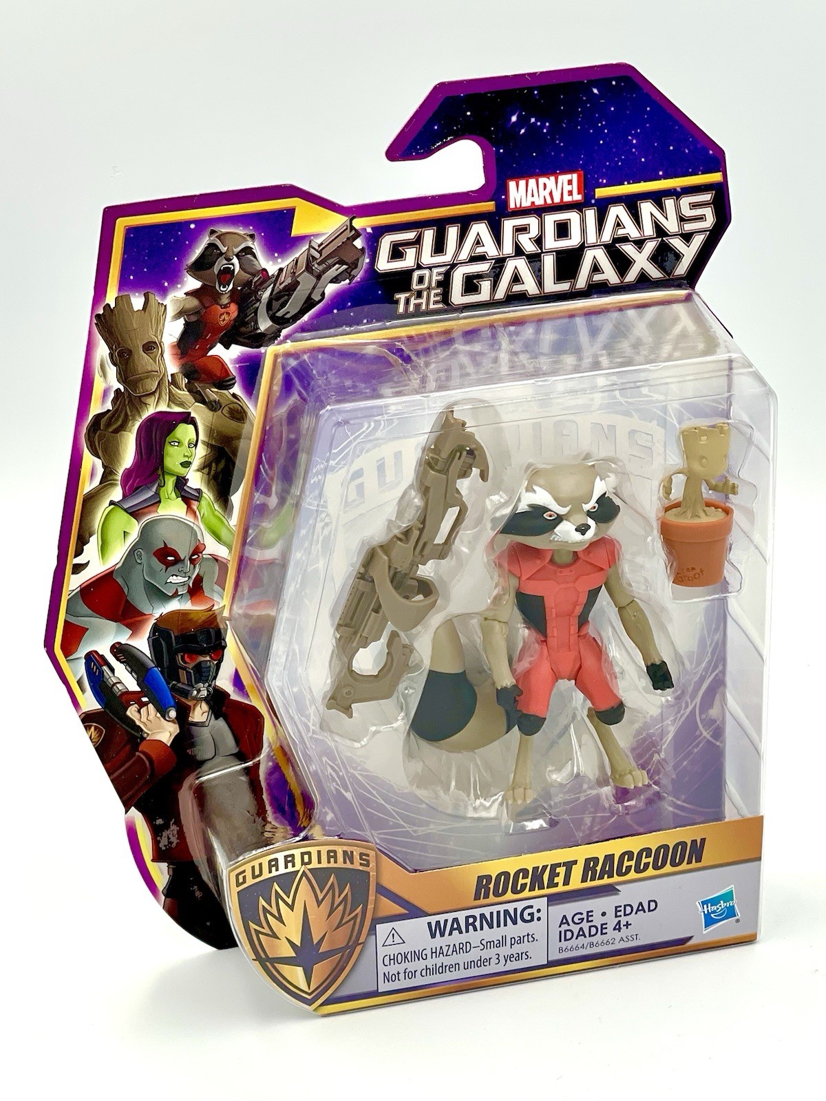 Marvel Kids ROCKET RACCOON (great condition) Guardians of the Galaxy Hasbro 2015