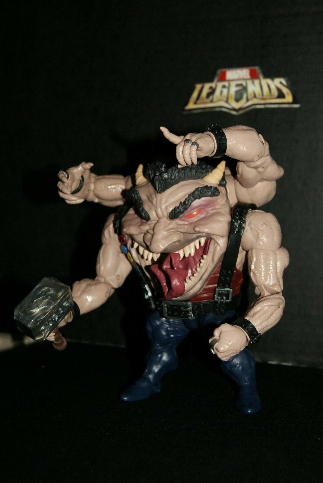 Marvel Legends Series Sugarman BAF Figure Complete – Age of Apocalypse W/Hammer