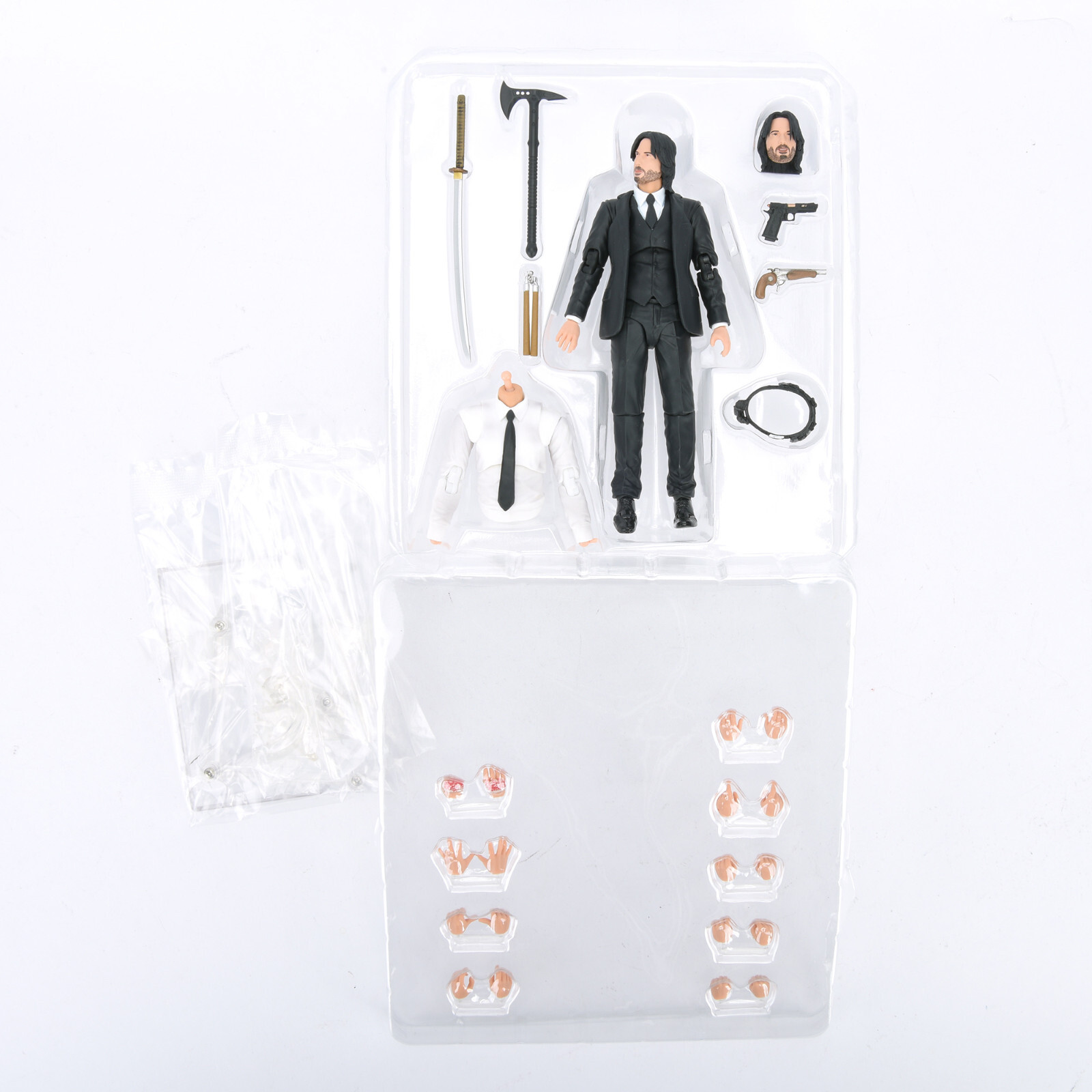 John Wick Chapter 4 Action Figures 6&Prime; Model PVC Toys Gift New In Box