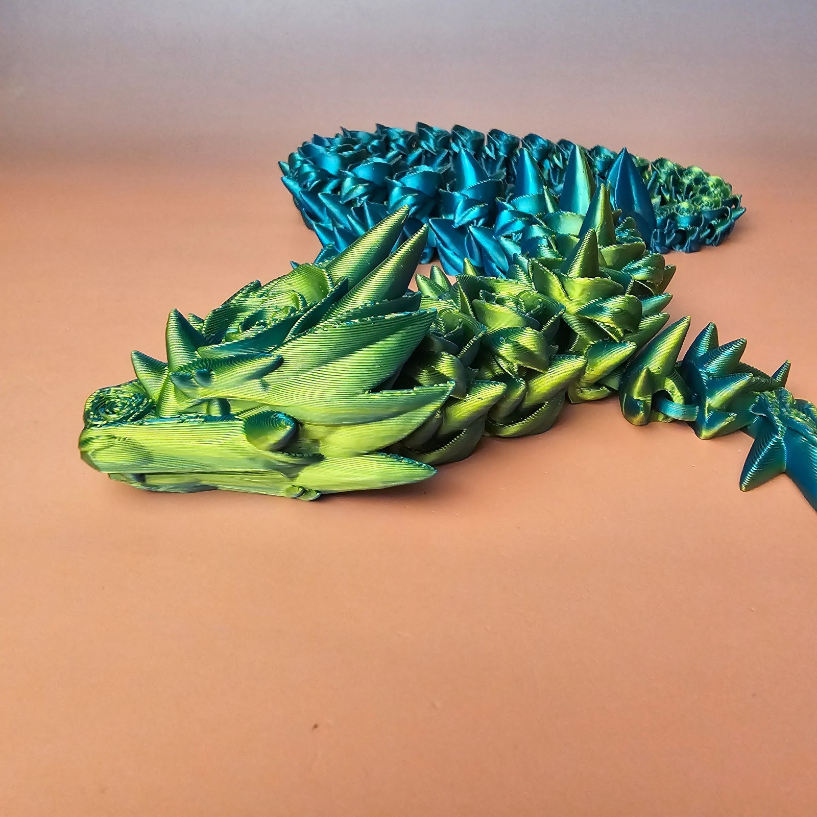 Rose Dragon 3D Printed