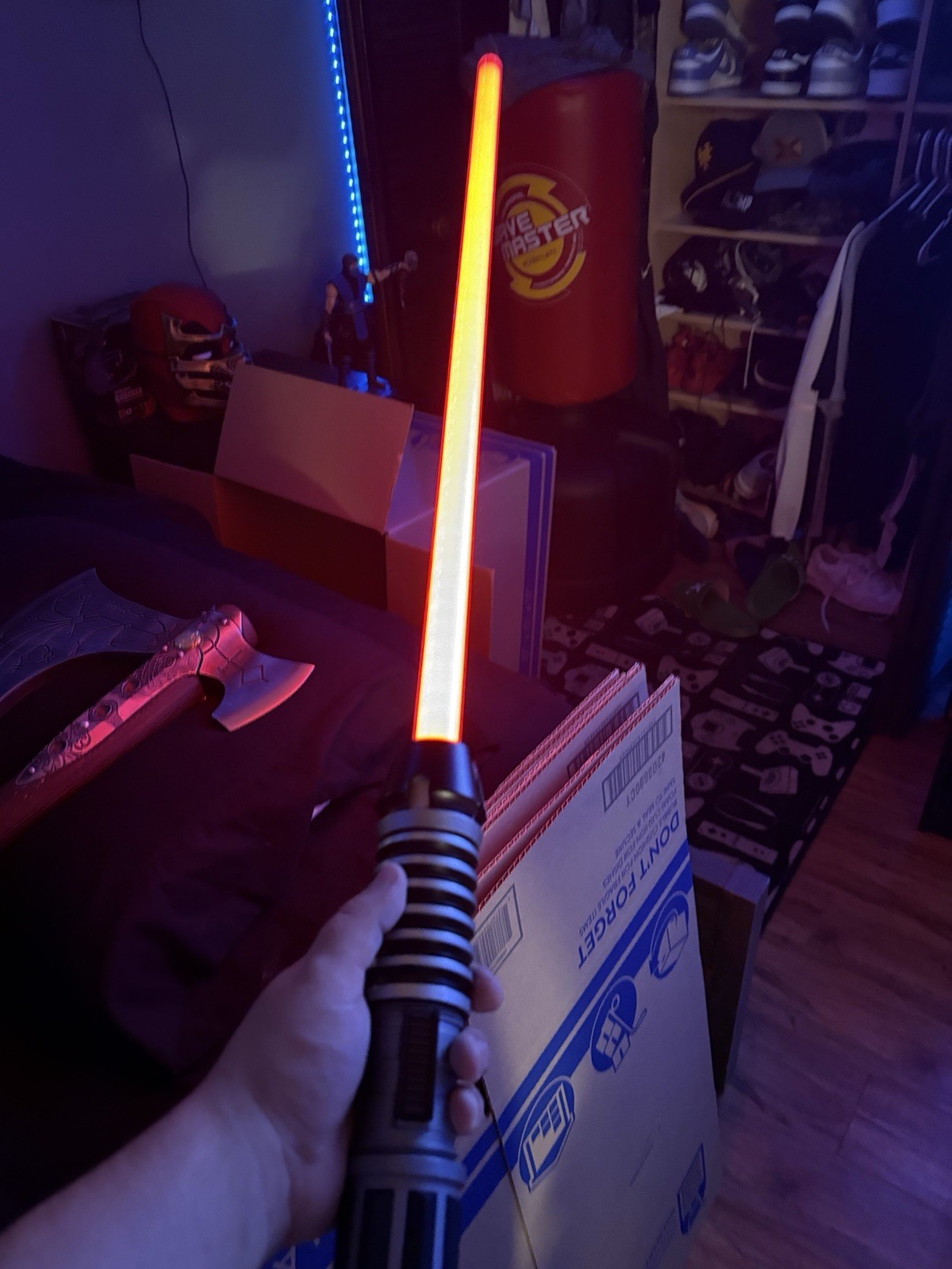 Disney Galaxy Edge Lightsaber (multicolor) Blue, Yellow, Red, And Green Crystal.