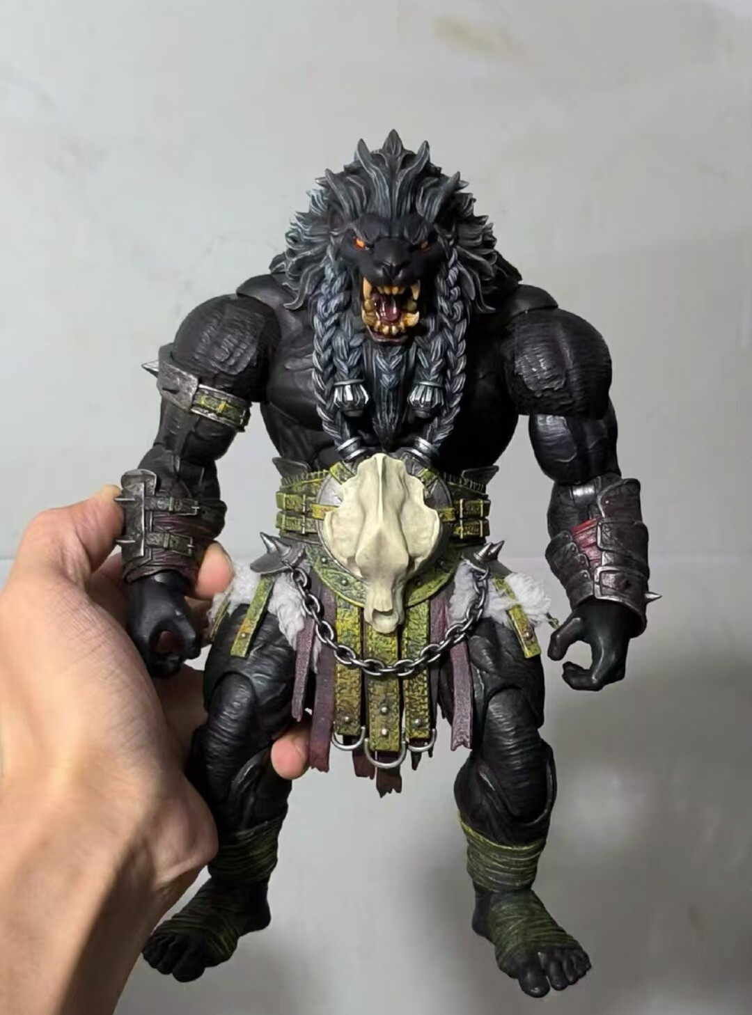 9in Xesray Studios Fit Only-Head Combatants Fight For Glory Lion Head No Figure