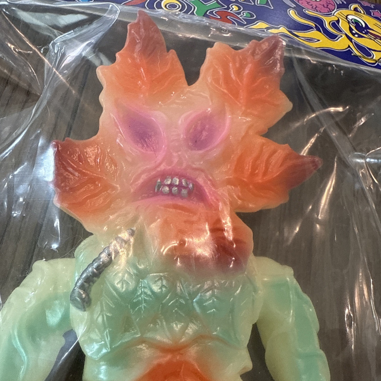 Draculazer Dead Leaf Sofubi Sofvi Soft Vinyl Kaiju Ultraman GID Urban Art Toy